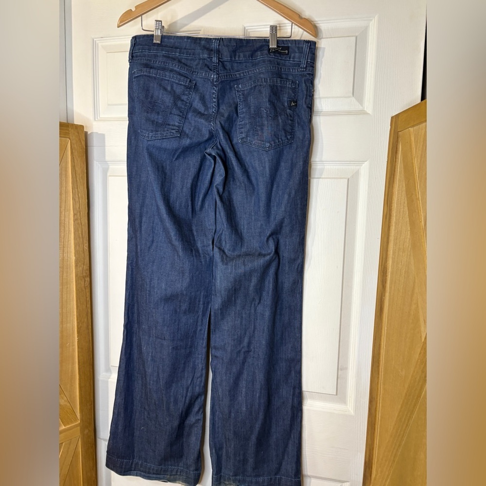 Citizens of Humanity Birkin #186 Low Waist Wide Leg Size 30 Cut 4553 Style 186-1 - Picture 5 of 10